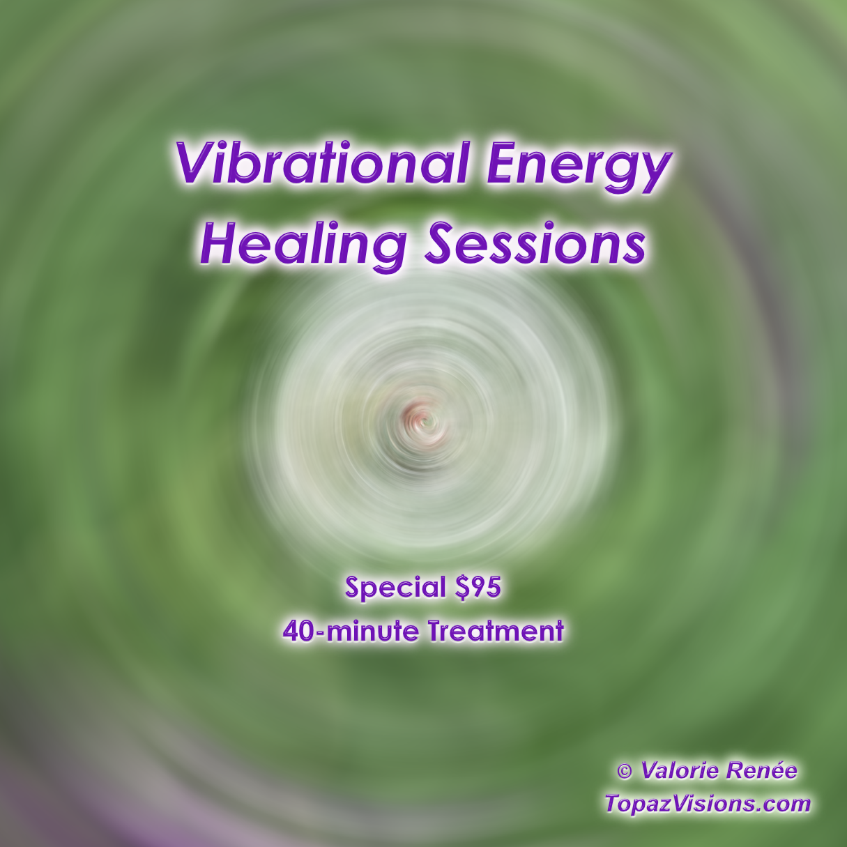 Vibrational Energy Healing Sessions
